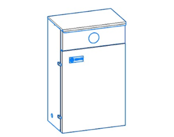 Термобокс настенный маленький KNR-S-BOX