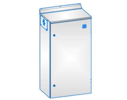 Термобокс настенный южный KNR-H-BOX